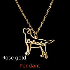 Personalized European And American Name Necklace For Women