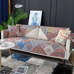 Four Seasons Universal Cotton And Hemp Sofa Cushion Minimalist