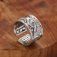 Men And Women Wide Version Personalized Index Finger Ring