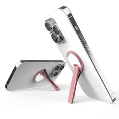 Aluminum Alloy Mobile Phone Bracket Horizontal And Vertical Available Rotating Decompression Back Paste Lollipop Small Mirror