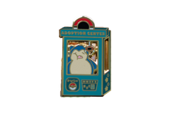 Pokemon:  Snorlax Adoption Center Enamel Pin