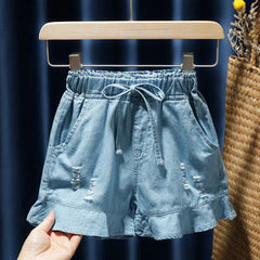 Korean Style All-match Boy's White Shorts