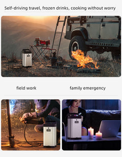 Dual-mode Portable 12V7000W Battery Power Converter