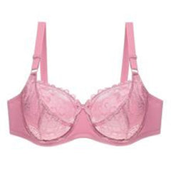 Pure color bra lace women's plus size bra underwear