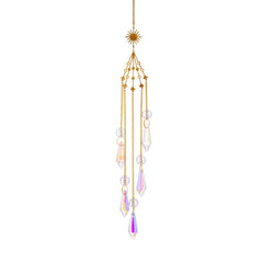 Galaxy Crystal Sun Catcher Lighting Wind Chime Pendant