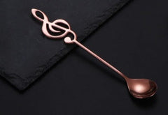304 stainless steel music symbol creative spoon