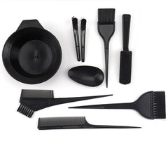 Hair Color Tool Set 11 Pieces Hair Salon Comb Brush Disposable
