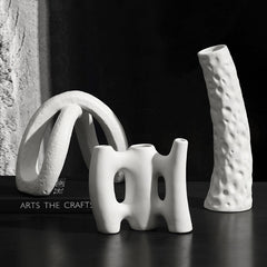 Simple Modern Creative Ceramic Vase Decoration Living Room Flower Arrangement