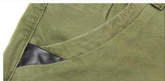 Men's Cotton Loose Straight-leg Casual Overalls