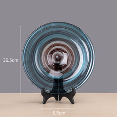 Creative Ink Transparent Glass Vase Living Room