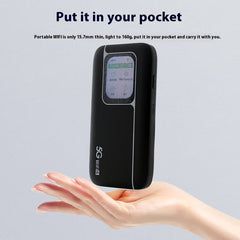 Mobile Router With Screen Internet Access Power Bank