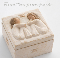 Customized Willow Friendship Resin Carving Decorative Box