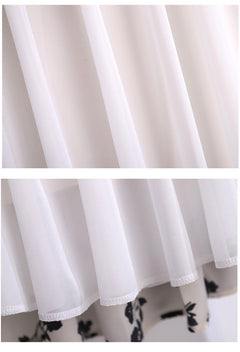Women's Loose Plus Size Fashion Chiffon Skirt
