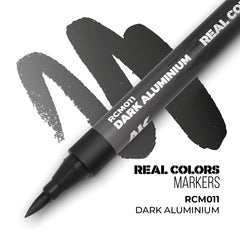 AK Interactive Markers: Real Color Markers - Dark Aluminium