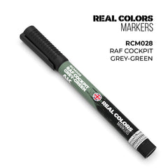 AK Interactive Markers: Real Color Markers - Raf Cockpit Grey-Green