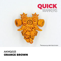 AK Interactive Markers: Quick Markers - Orange Brown