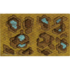 BattleTech: Battle Mat - Savannahs Sinkholes/Mountain Lake