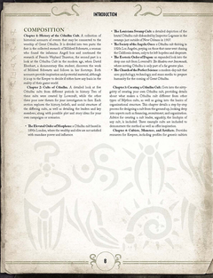 Call of Cthulhu: Cults of Cthulhu