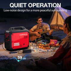 3000W Inverter Gas Generator w/ CO Alert DB5032