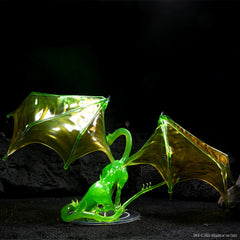 D&D: Icons of the Realms - Adult Emerald Dragon Premium Figure