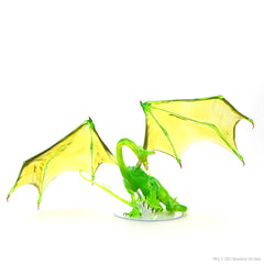 D&D: Icons of the Realms - Adult Emerald Dragon Premium Figure