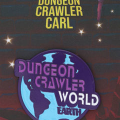 Foam Brain Games: Enamel Pin - Dungeon Crawler Carl - Dungeon Crawler World