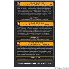 Star Wars: Legion – Leaders of the Shadow Collective