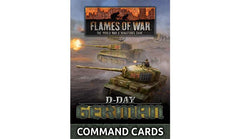 Flames of War: D-Day - German Command Cards