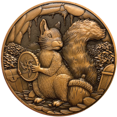 Goliath Coins: Squirrel 017