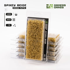 Gamers Grass Tufts: Spikey Beige 12mm- Wild