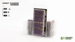 Gamers Grass Tufts: Violet Flowers - Wild