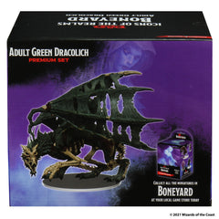 D&D: Icons of the Realms - Boneyard Premium Set - Green Dracolich