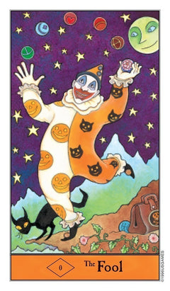 Halloween Tarot Deck And Book Set