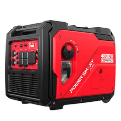 4800W Inverter Generator w/ Wheels Handle Kit & CO Alert HB5046C
