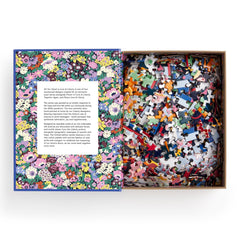 Galison Puzzles: Book Puzzle - 500 Pieces - Liberty - All You Need is Love & Liberty