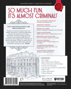 How to Host a Murder: Watersdown Affair