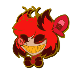 Hellverse: Alastor Enamel Pin