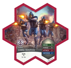 Heroscape: G.I. Joe - COBRA Troopers & COBRA Flight Pod Common Army Expansion