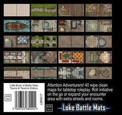 Little Book of Battle Mats: Towns & Taverns