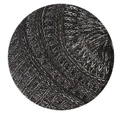 Warm Hat Thickening Not Fleece-lined Knitting Plus Fur Ball