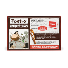 Poetry for Neanderthals Pop Culture Edition