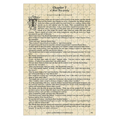 Double-Sided Puzzle: Alice in Wonderland