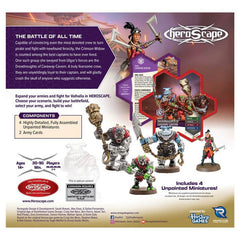 Heroscape: Age of Annihilation - Crimson Widow and Dreadnoughts of Caraway Cavern Army Expansion