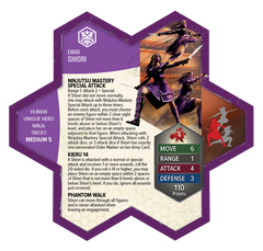 Heroscape: Age of Annihilation - Shiori Miniature Promo