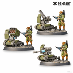 Rampart Modular Terrain: City Defenders Miniature Pack