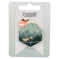 Enamel Pin: Scenic D20