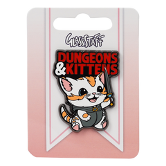 Enamel Pin: Dungeons & Kittens