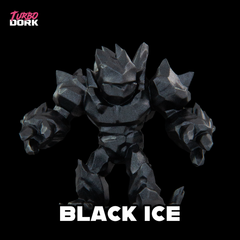 Turbo Dork: Metallic Acrylic Paint - Black Ice