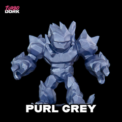 Turbo Dork: Metallic Acrylic Paint - Purl Grey