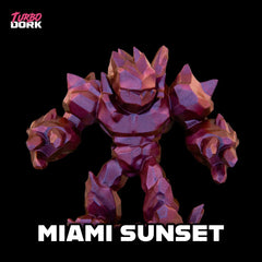 Turbo Dork: TurboShift Acrylic Paint - Miami Sunset